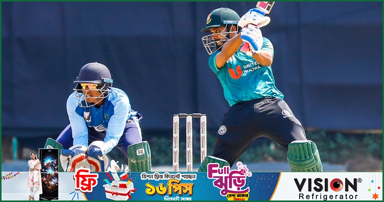 তামিমকে হাসপাতালে রেখে মিরাজের সেঞ্চুরিতে মোহামেডানের জয়